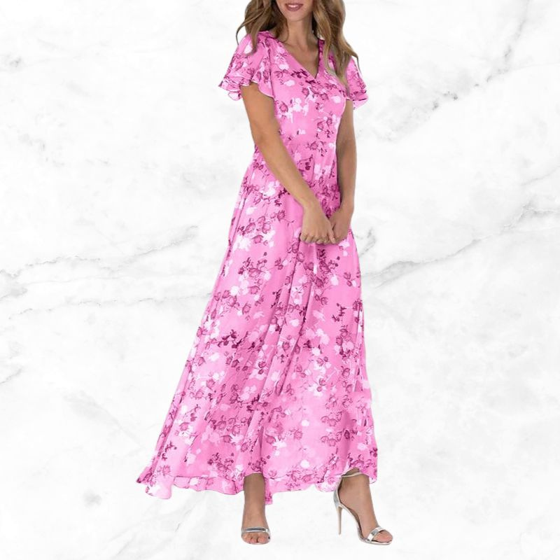 Idella | Luftige Sommerkleid | Maxi