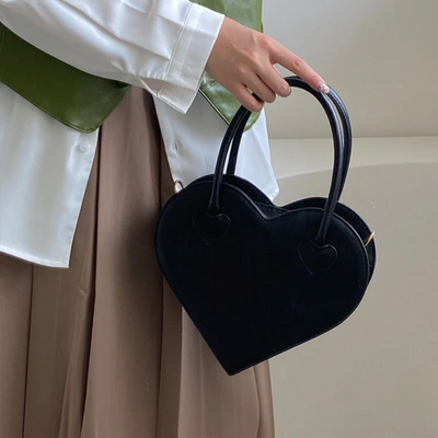 Liebe | Damen Kleine Handtasche | Schwarz