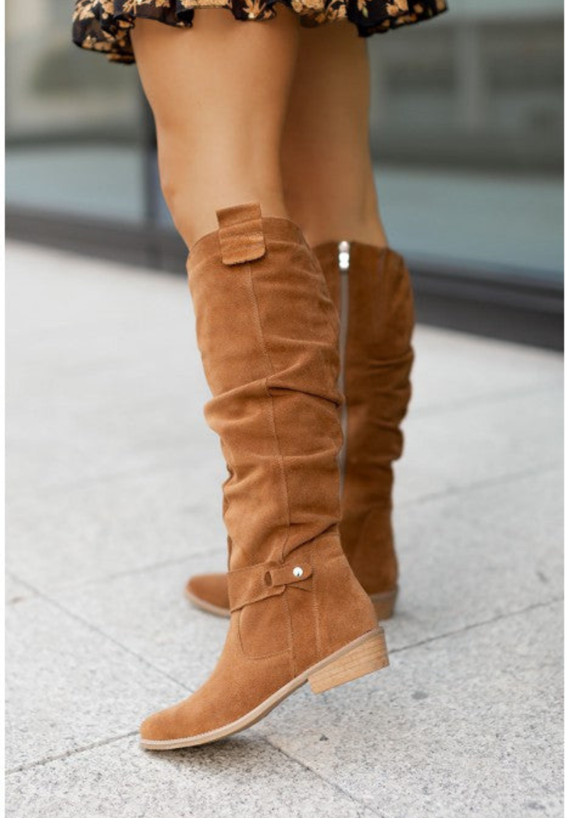 Esmeralda | Damen Bequem Stiefel | Schwarz