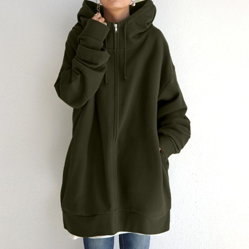 Cassiopeia | Damen Oversize Hoodie | Schwarz