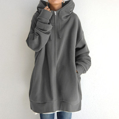 Cassiopeia | Damen Oversize Hoodie | Schwarz