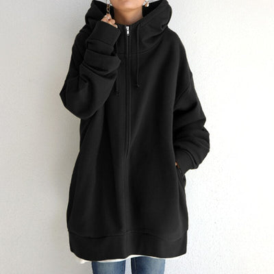 Cassiopeia | Damen Oversize Hoodie | Schwarz