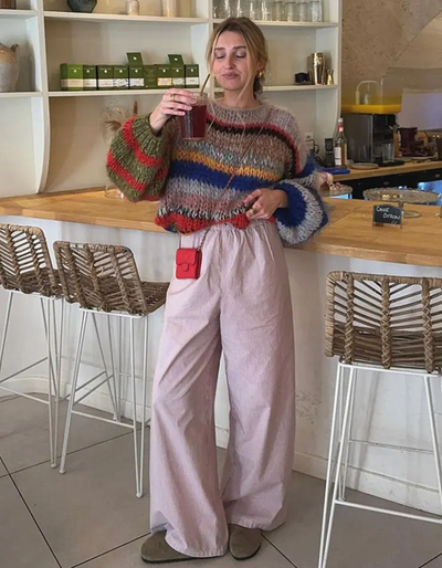 Yvette | Damen Oversize Pullover | Elegant