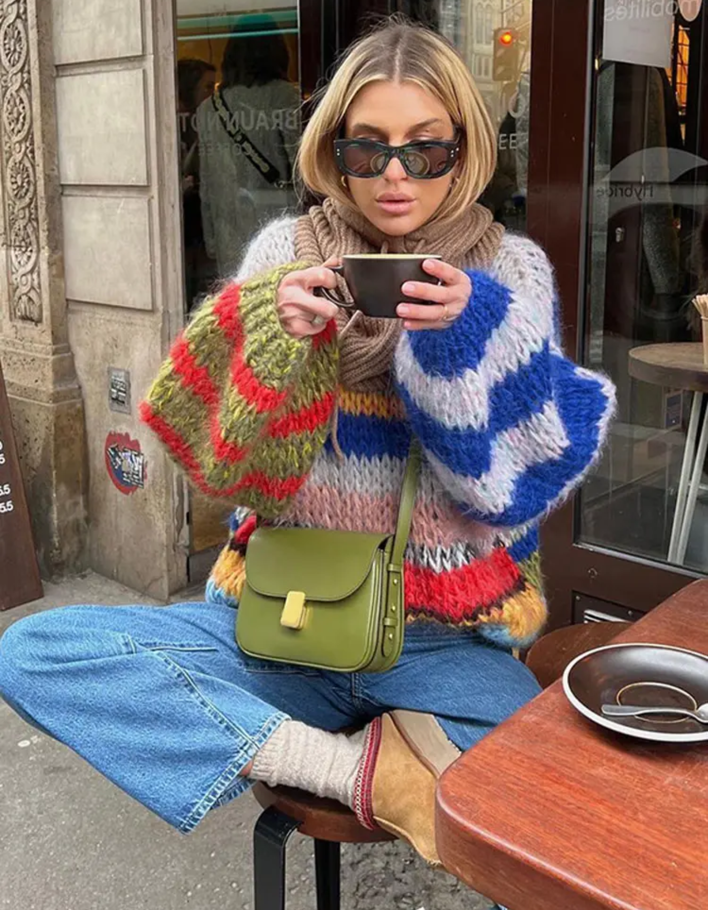 Yvette | Damen Oversize Pullover | Elegant