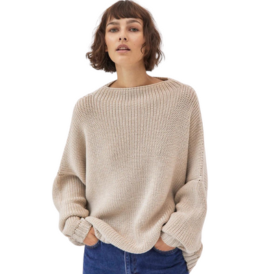 Kiaralynn | Damen Oversize Pullover | Strick