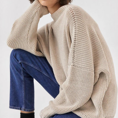 Kiaralynn | Damen Oversize Pullover | Strick
