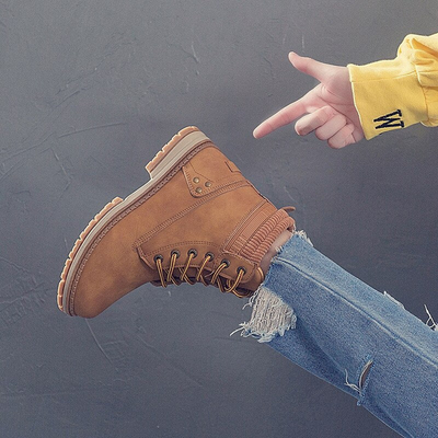 Eden | Damen Plateau Stiefeletten | Bequeme