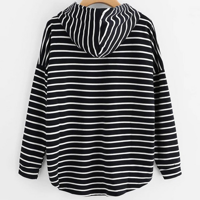 Dottie | Damen Pullover Elegant | Kapuzen