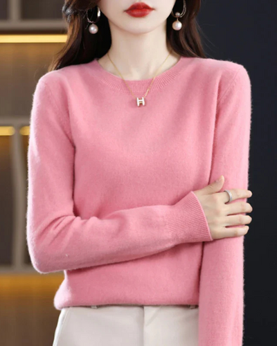 Jordyn | Damen Pullover Stricken | Schwarzer