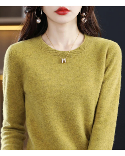 Jordyn | Damen Pullover Stricken | Schwarzer