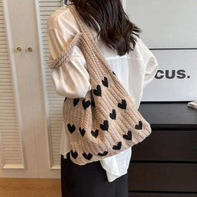 Fable | Damen Schwarz Handtasche | Große