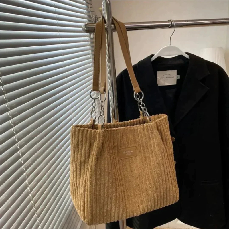 Fritzy | Damen Schwarz Umhängetasche | Große