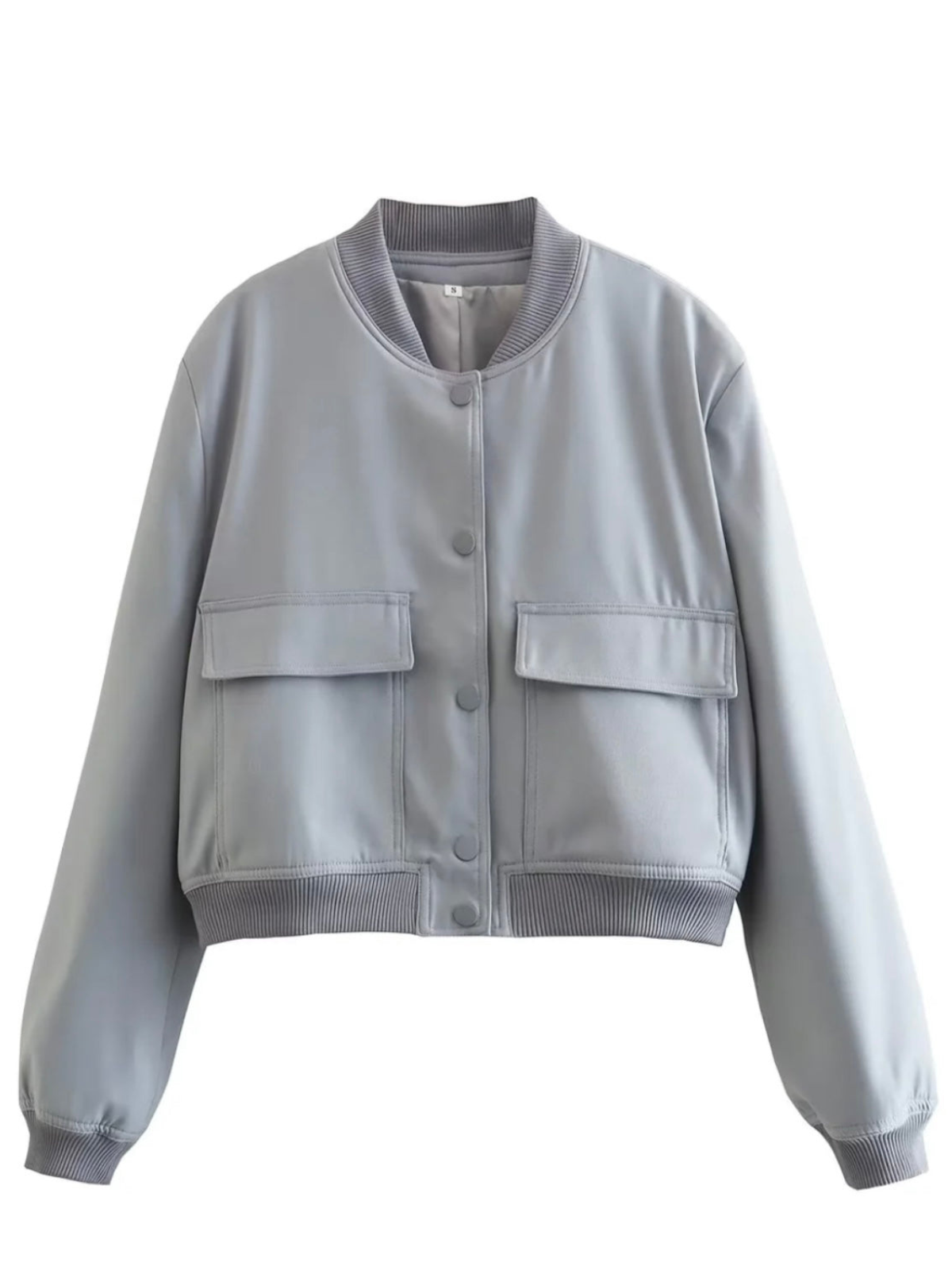 Josephine | Damen Schwarze Bomberjacke | Elegant