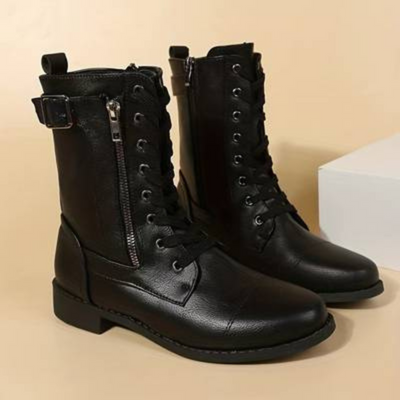 Felecia | Damen Schwarze Stiefeletten | Elegant