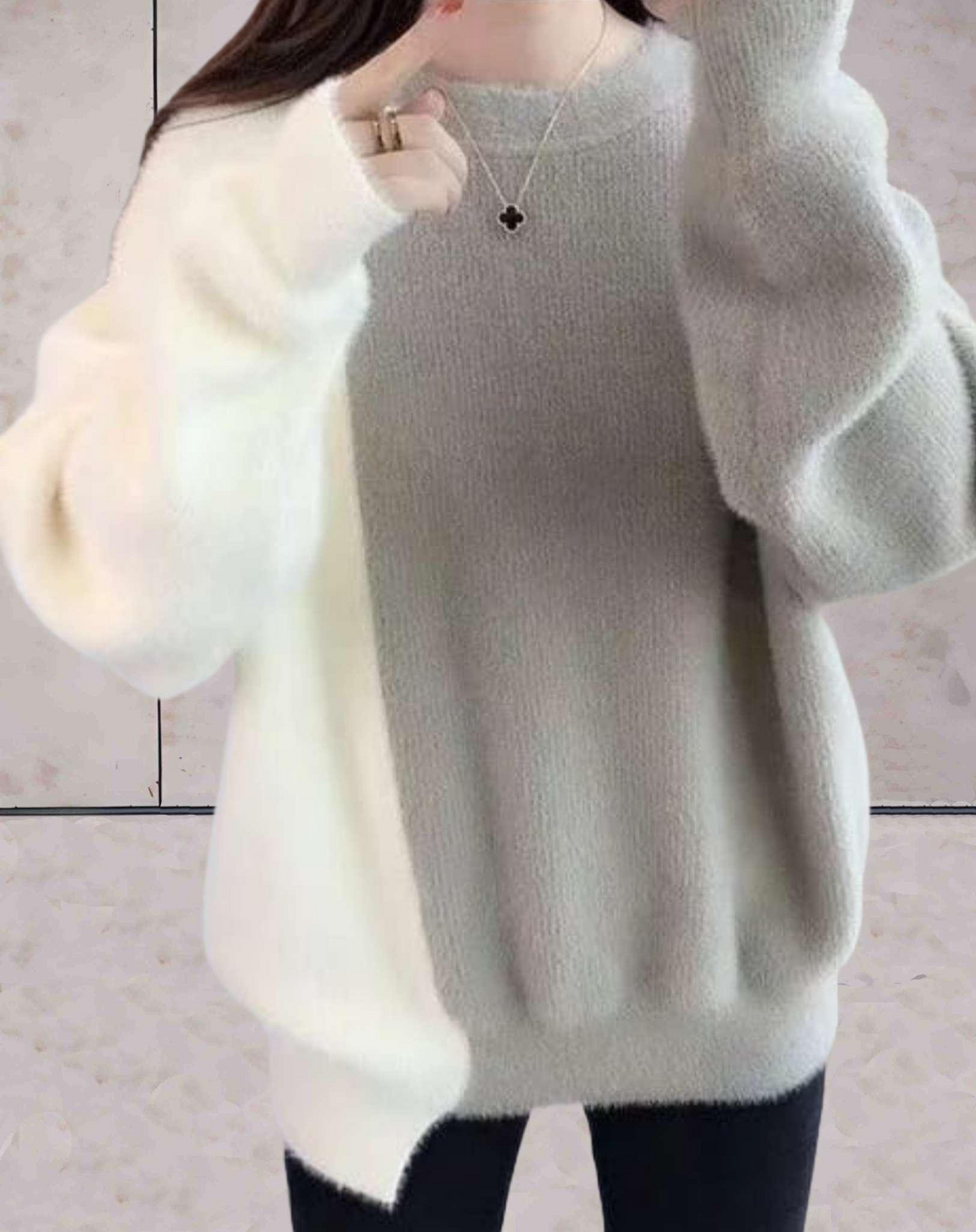 Evie | Damen Strick Pullover | Elegante