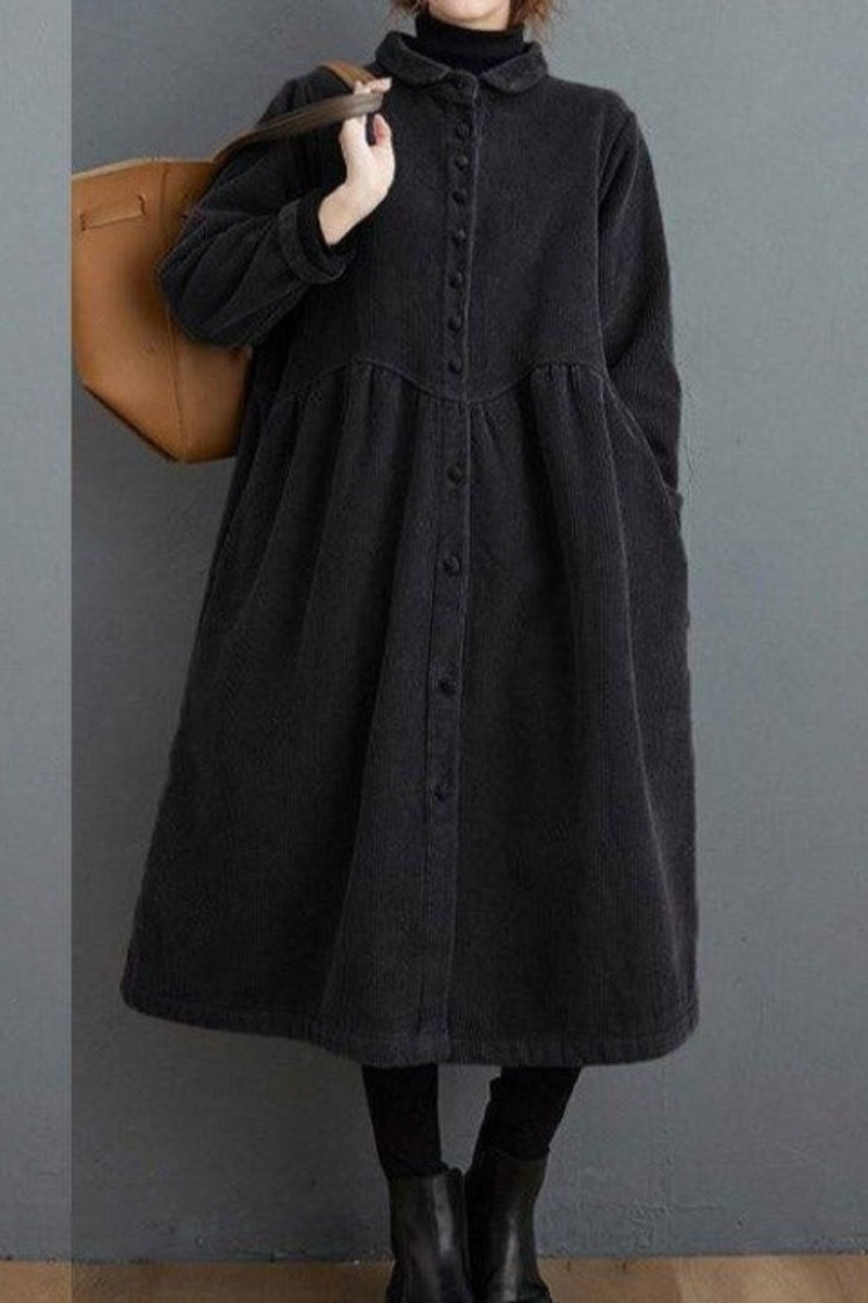 Isadora | Winterkleid Langarm | Midi