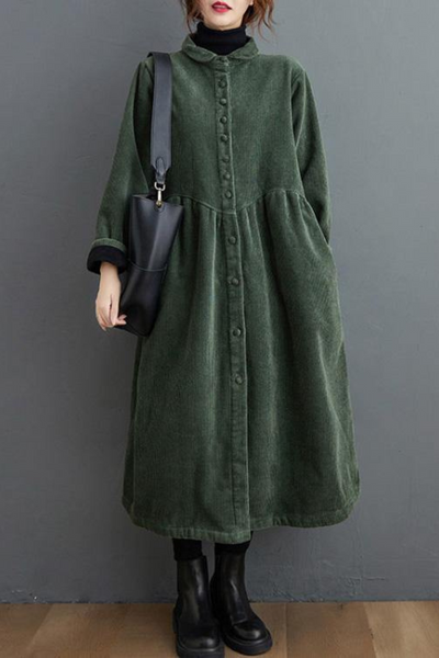 Isadora | Winterkleid Langarm | Midi