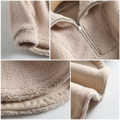 Avelena | Kuscheliger Pullover aus Sherpa