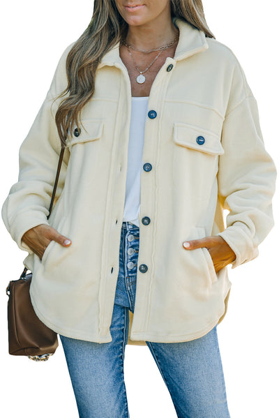 Fleece-Hemdjacke | Weich & Kuschelig | Perfekt für den Alltag