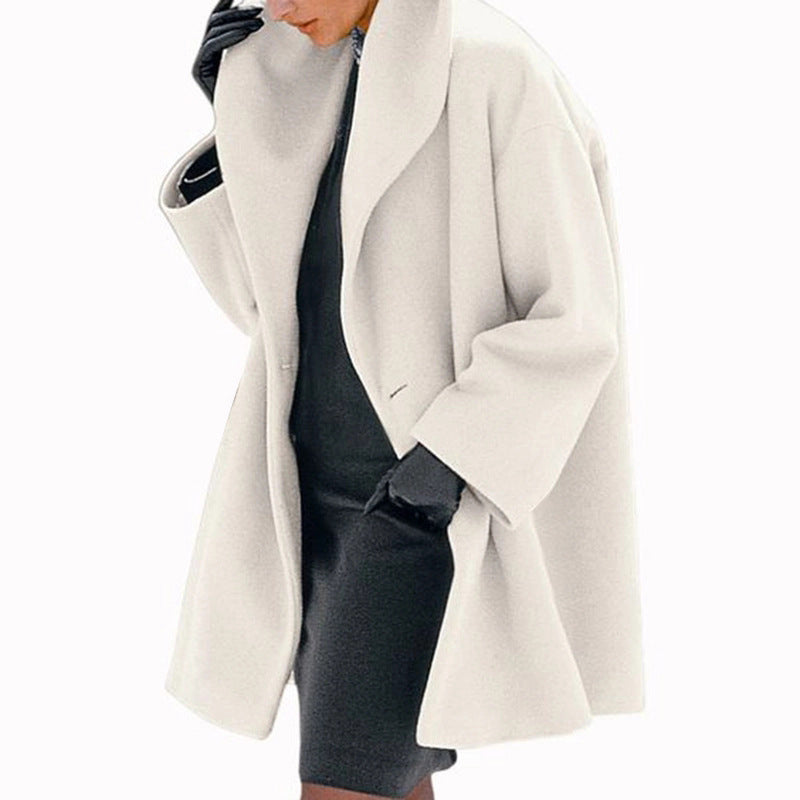 Eleganter Wollmantel | Minimalistisch | Zeitlos & Vielseitig