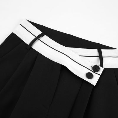 Avelena | Weite Hose mit Asymmetrischem Bund