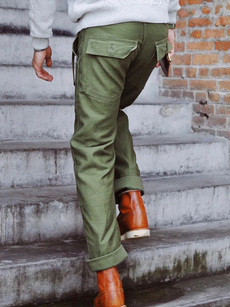 Avelena | Militär Gerade Hose