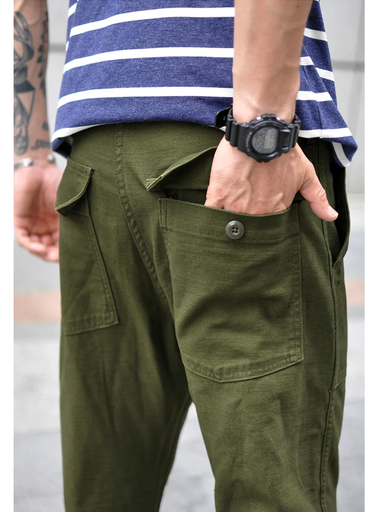 Avelena | Militär Gerade Hose