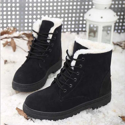 Avelena | Rutschfeste Schneestiefel Zum Schnüren
