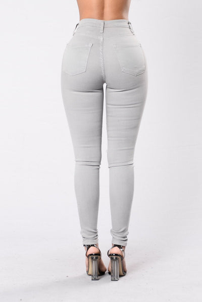 Avelena | Comfychic Wintertaugliche Skinny Jeans mit Hoher Taille