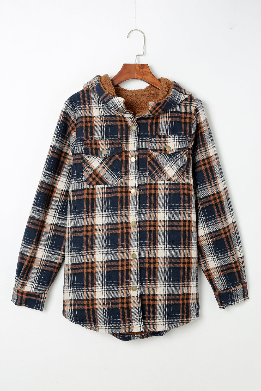 Kariertes mit Kapuze | Flauschige Wärme | Casual Stil
