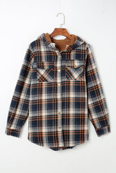 Kariertes mit Kapuze | Flauschige Wärme | Casual Stil