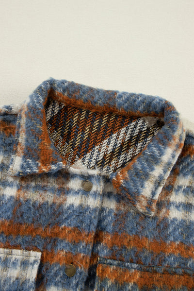 Karierte Hemdjacke aus Fleece | Rustikal & Warm | Winter-Essential