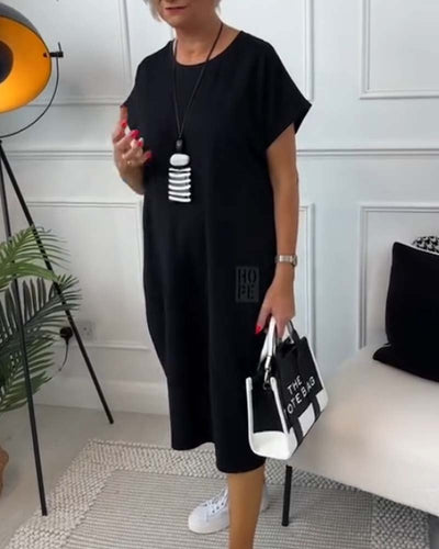 Zuzanna | Luftiges Sommerkleid mit Rundhalsausschnitt