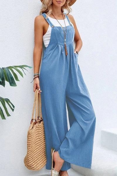 Solania – Stylischer Overall mit weitem Bein