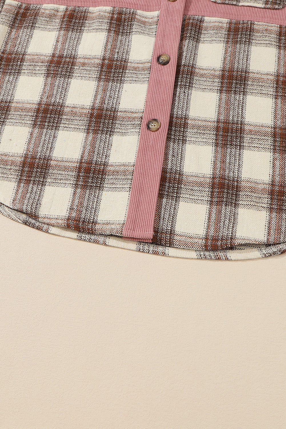 Cord-Hemdjacke mit Karomuster | Weicher Komfort | Lässiger Stil