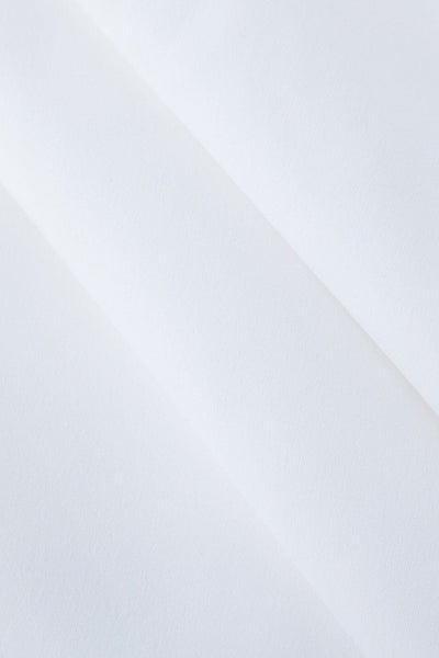 Ilaria | Weißes Oversized-Hemd mit betonter Taille und klassischem Kragen