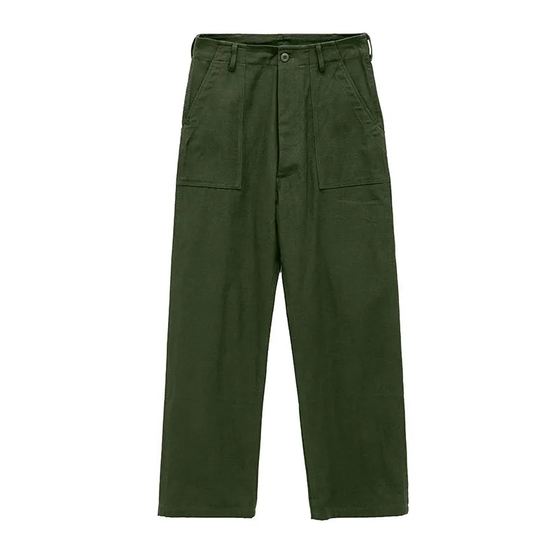 Avelena | Militär Gerade Hose