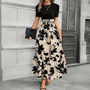 Floral Beige Noir