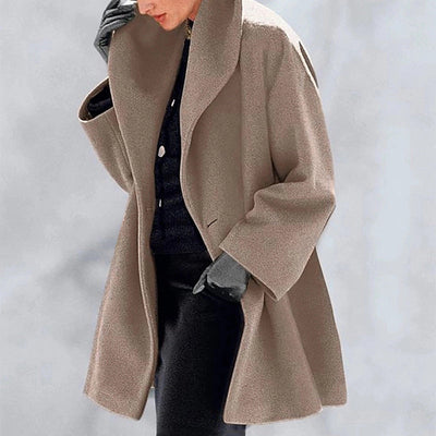 Eleganter Wollmantel | Minimalistisch | Zeitlos & Vielseitig