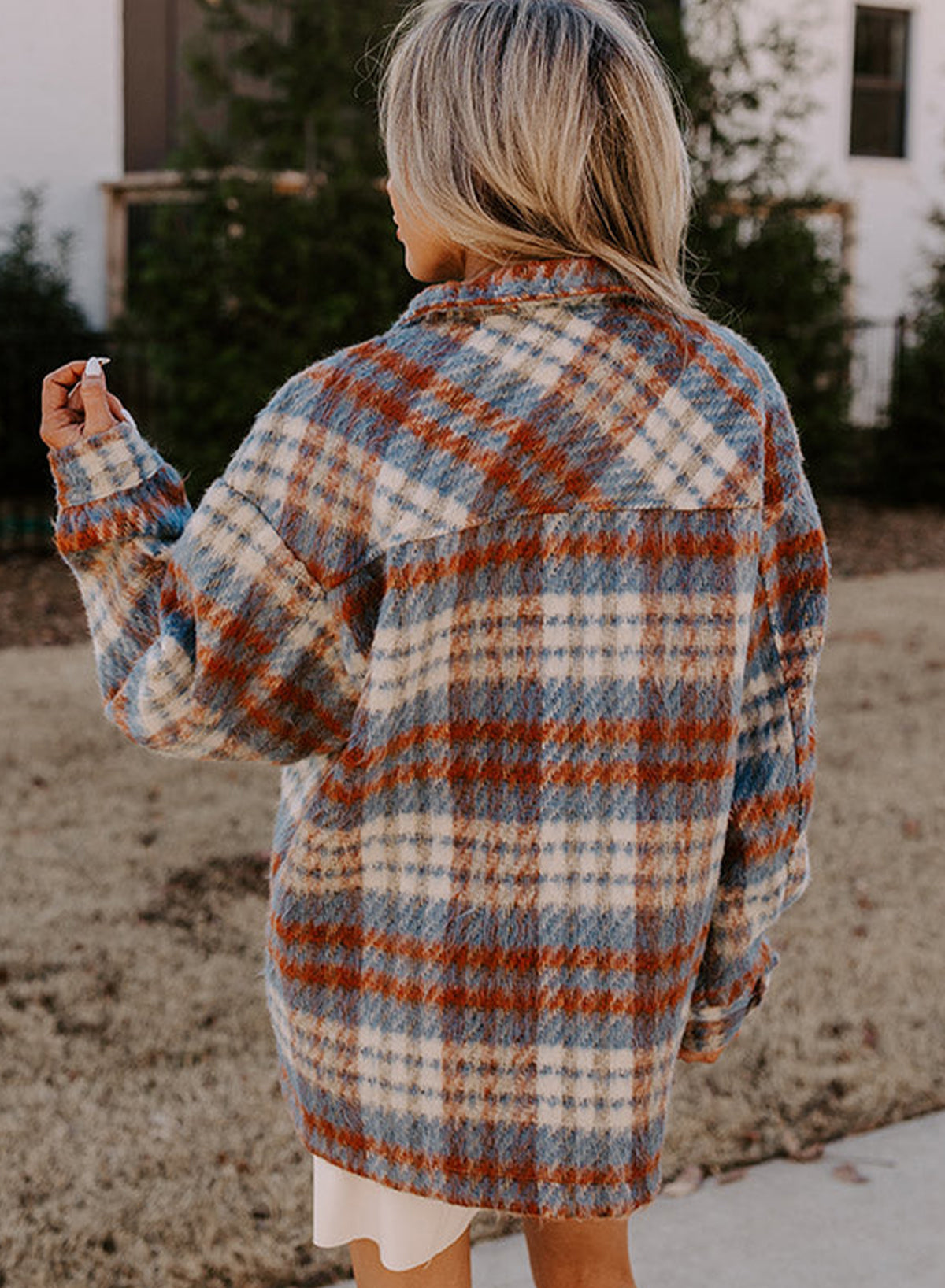 Karierte Hemdjacke aus Fleece | Rustikal & Warm | Winter-Essential