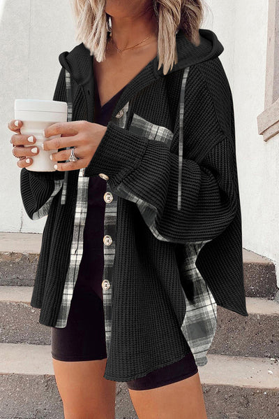 Karierte Hemdjacke mit Kapuze | Lässig & Bequem | Urbaner Look