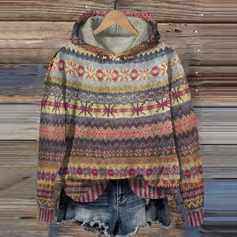 Avelena | Gemütlicher Vintage-Kapuzenpullover