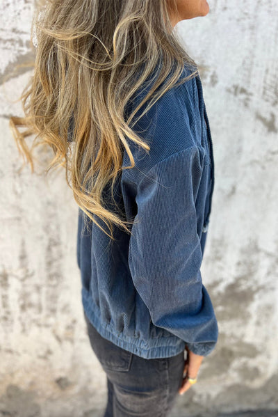 Cordjacke mit Reißverschluss | Lässig & Vielseitig | Modernes Design