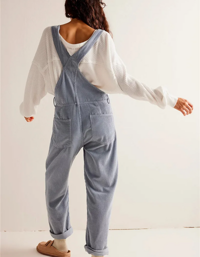 Morgana | Schwarz Latzhose Damen | Lässig