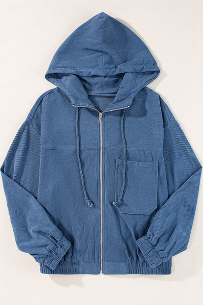 Cordjacke mit Reißverschluss | Lässig & Vielseitig | Modernes Design