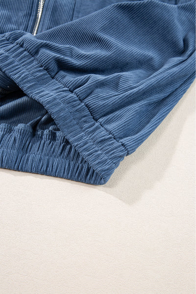 Cordjacke mit Reißverschluss | Lässig & Vielseitig | Modernes Design