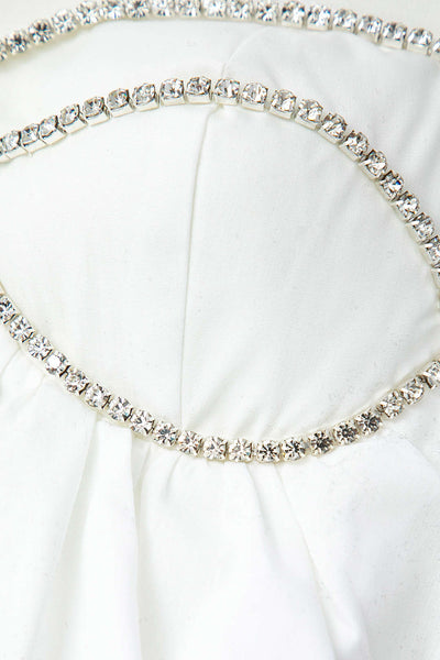 Sophia | Glamouröses Mini-Kleid mit Kristall-Trägern – Feminin & stilvoll für besondere Anlässe