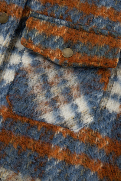 Karierte Hemdjacke aus Fleece | Rustikal & Warm | Winter-Essential