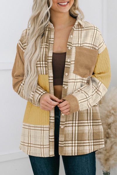 Patchwork-Karohemdjacke | Weicher Komfort | Vielseitiger Style