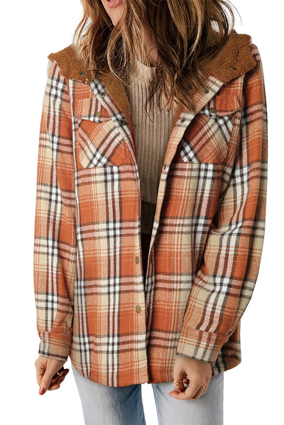 Kariertes mit Kapuze | Flauschige Wärme | Casual Stil
